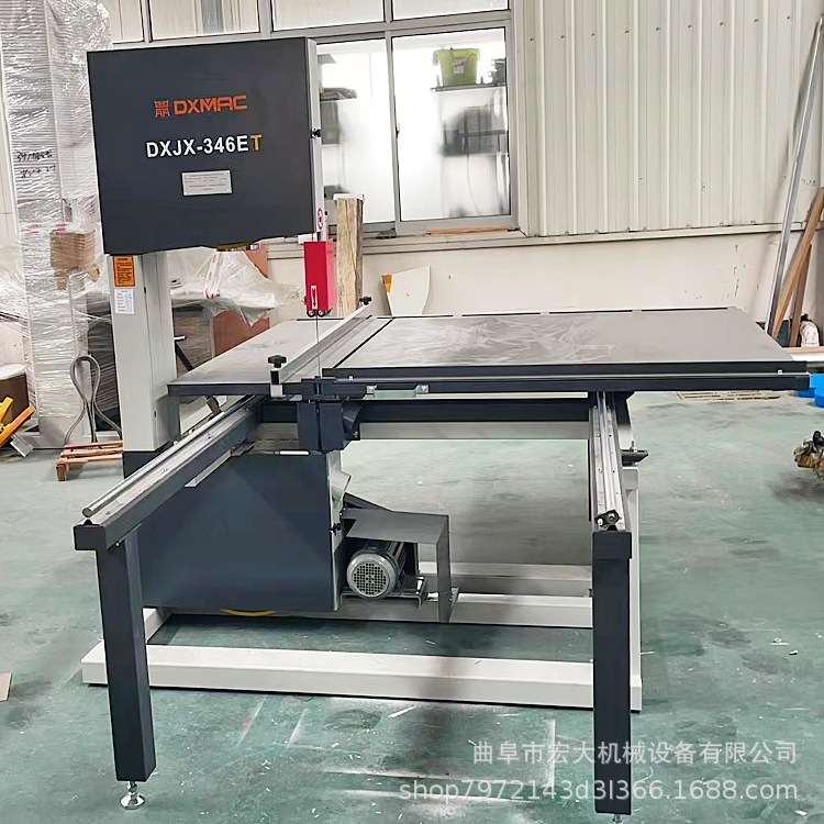 数控全自动切纸锯 无需人工操作 PLC系统控制 立式木工带锯机