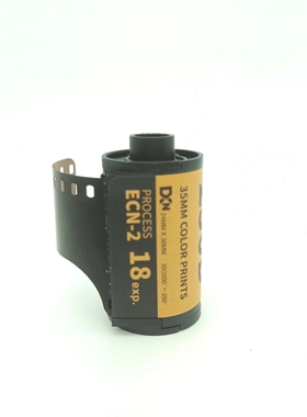 18张电影卷简装35mm彩色胶卷练习胶卷胶片135防水相机ECN2冲洗