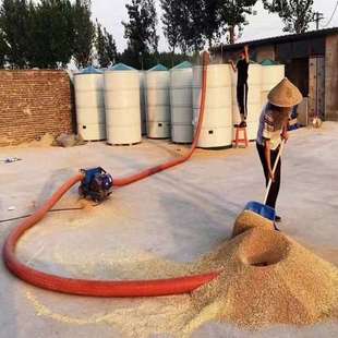 软质绞龙吸粮机 不锈钢螺旋输送机 粮食灰沙锯末上料机