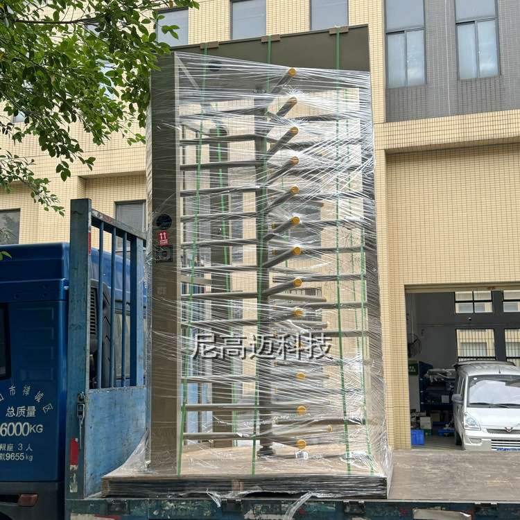 智能刷卡人脸识别全高转闸栅机人行通道防尾随十字闸挡半高出入口
