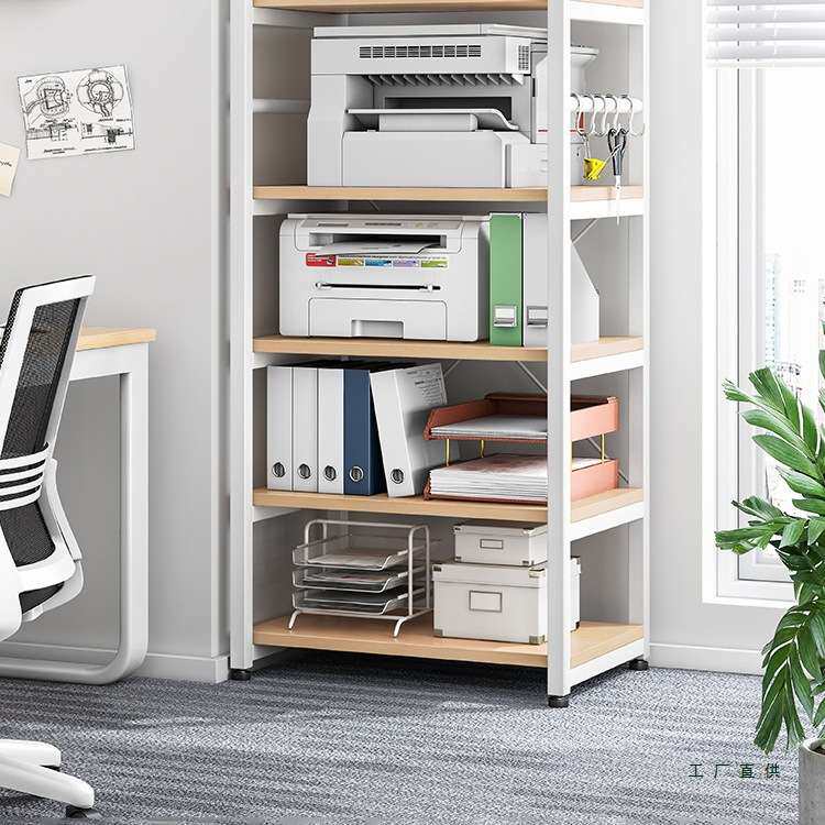 打印机置物架落地多层多功能储物架铁艺客厅办公室靠墙收纳架层架