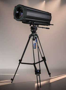 大型舞台演出远程聚光追踪DMX电子追光灯470W Follow spot light