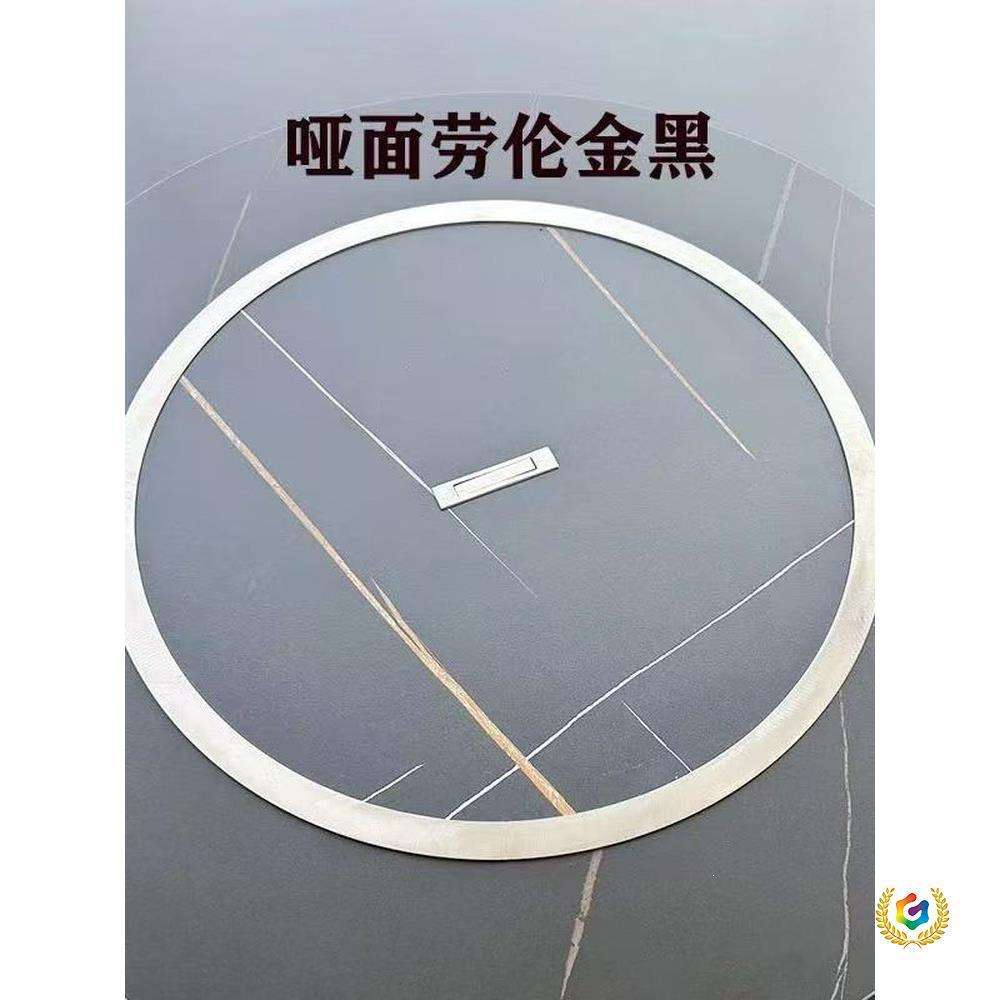 铁锅炖岩板盖板通用火锅桌岩板盖板嵌入式加厚岩板餐桌面板定 制图片