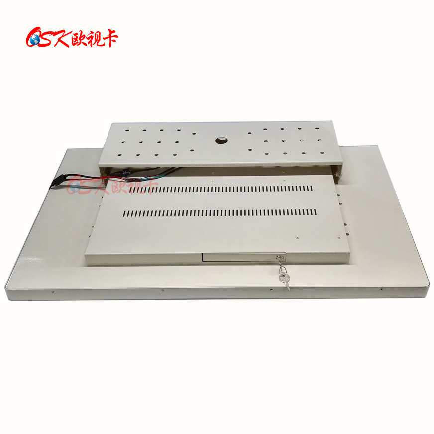 32寸固定式车载网络广告机公交车吊顶电视广告屏24V欧视卡GD-3204