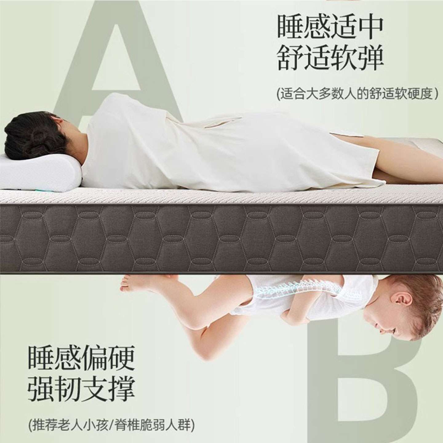 londo朗度五星级酒店用床垫同压立静音弹簧记忆棉零压床垫席梦思