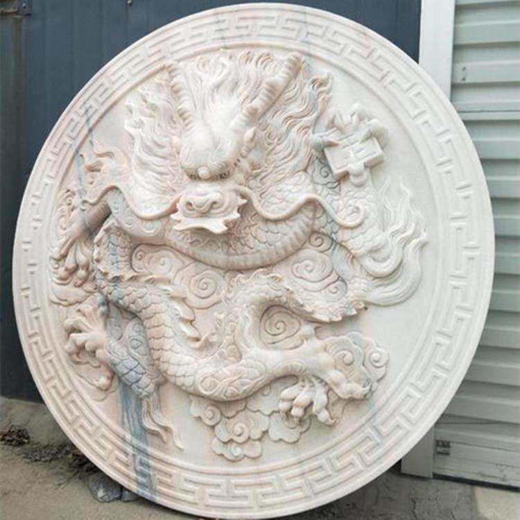 石雕窗花镂空青石浮雕庭院仿古装饰石窗天然石材园林透雕浮雕窗花
