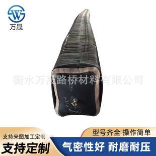桥梁橡胶充气芯模浇筑空心板内模八角形圆形橡胶气囊 预制板气囊