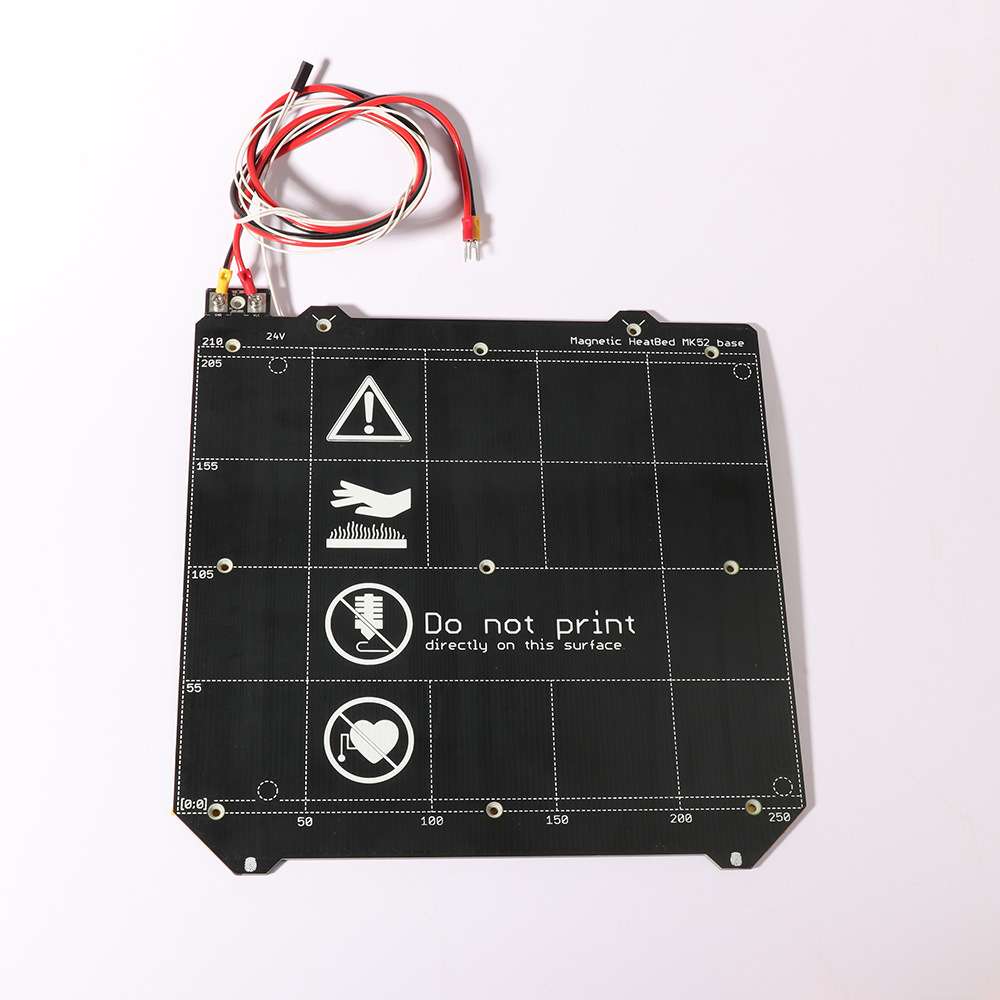 3D打印机配件Prusa i3 MK3/MK2S 3d打印机MK52加热床 24V MK3热床