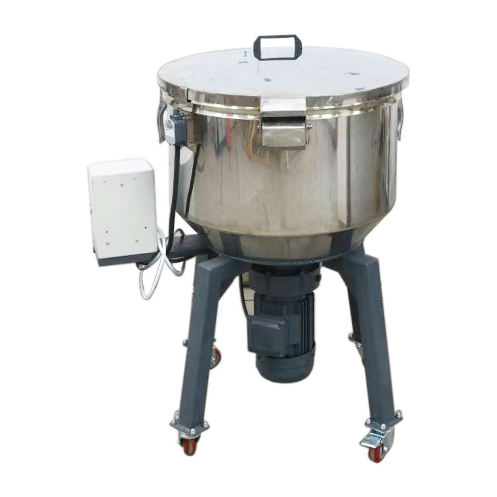 立式混色机50KG不锈钢高速混料机原料色粉拌料机带轮子Mixer