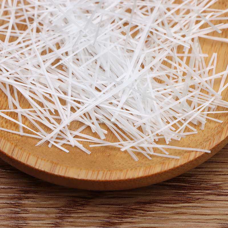 短切混凝土纤维沥青路面抑制裂纹玻璃纤维聚丙烯抗裂增强纤维