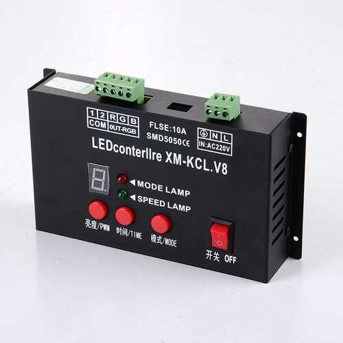 led rgb 5050 灯带 控制器110V控制器50米 AC110VLED灯带控制器V8