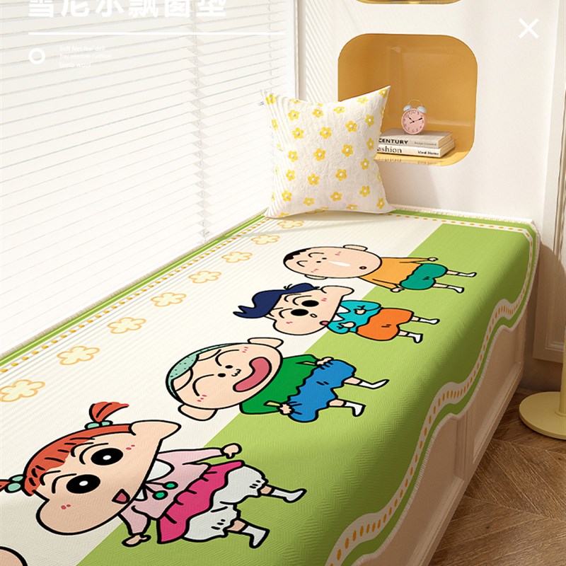 网红风卡通小新主卧飘窗垫t窗台垫阳台垫子坐垫定制可拆洗2025新