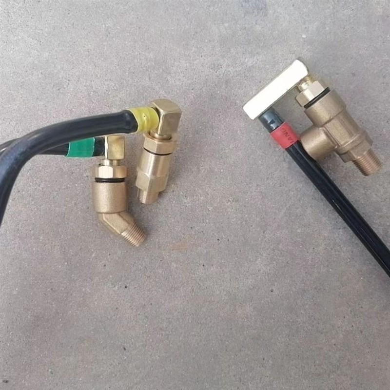 法士特变速箱12档气管总成双H阀铜接H头插管气路控制阀管12档