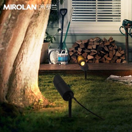 射树灯户外插地灯防水景观地插y射草地灯园林室外照树灯草坪庭院