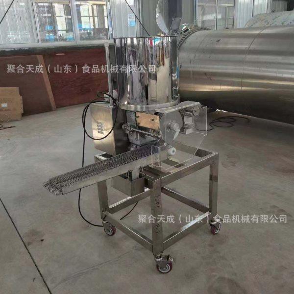 源头厂家全自动汉堡肉饼成型机牛肉饼成型上浆上粉油炸生产流水线,清洗/食品/商业设备,肉制品加工设备,淘宝优惠券,粉丝福利购,淘宝优惠卷