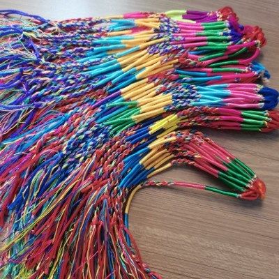 100条端午节五彩绳手链本命年五彩绳手工编织金刚结手绳彩色手绳,饰品/流行首饰/时尚饰品新,绳,淘宝优惠券,粉丝福利购,淘宝优惠卷