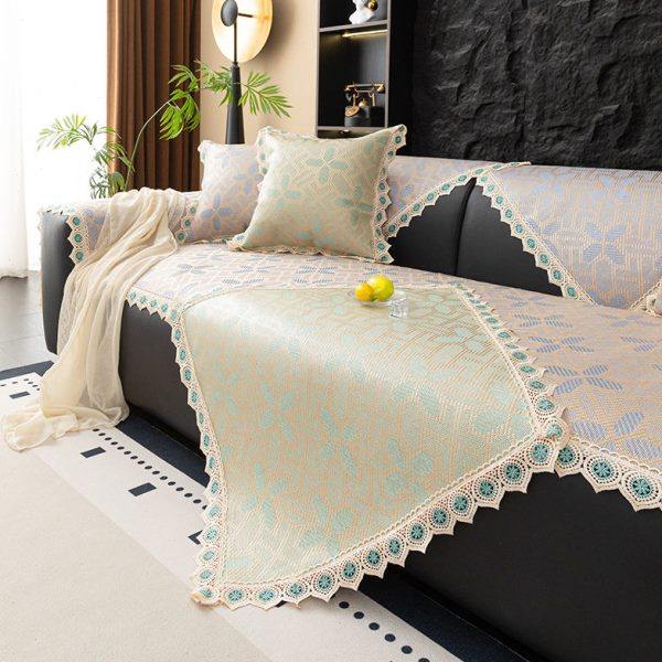 2025新款夏季藤席沙发垫凉席防滑坐垫子简约现夏天款套罩巾盖布,居家布艺,沙发垫,淘宝优惠券,粉丝福利购,淘宝优惠卷