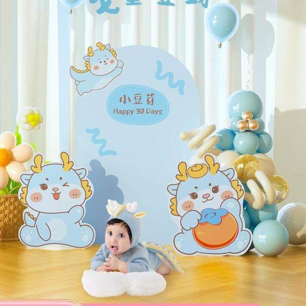 龙周岁宴仪式感酒店布置KT板30天女孩背景墙场景装饰品,节庆用品/礼品,装扮布置套餐,淘宝优惠券,粉丝福利购,淘宝优惠卷