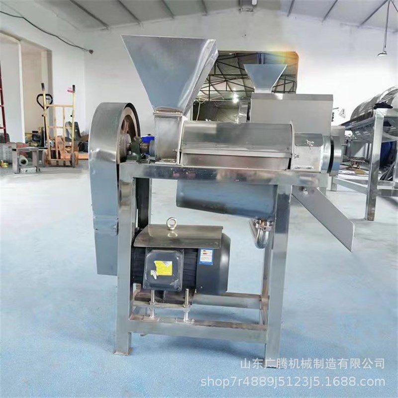 不锈钢桑葚d打浆机 商用葡萄去籽破碎榨汁机 沙棘刺梨螺旋榨汁机