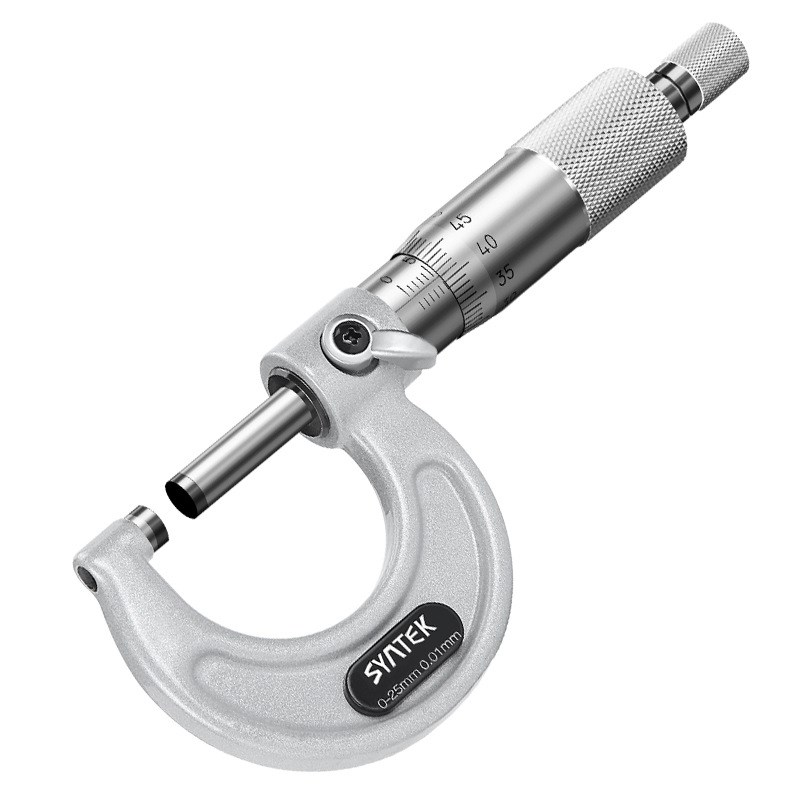 外径机械千分f尺高精度卡尺测厚仪螺旋测微器仪0-25-50外经微米尺