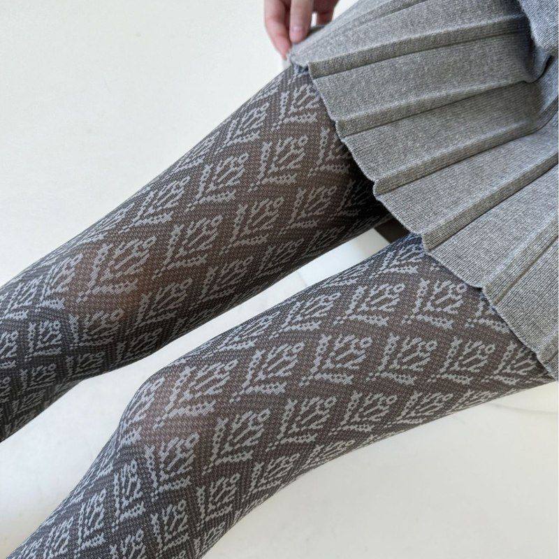 美腿复古秋冬季春秋撞色奶打底连裤袜花暗花显瘦丝袜白色凤尾袜裤,女士内衣/男士内衣/家居服,连裤袜/打底袜,淘宝优惠券,粉丝福利购,淘宝优惠卷