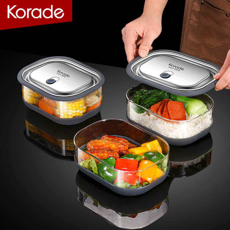 超轻玻璃饭盒上班族防烫专用碗高硼硅玻璃保鲜盒微波炉加热耐高温