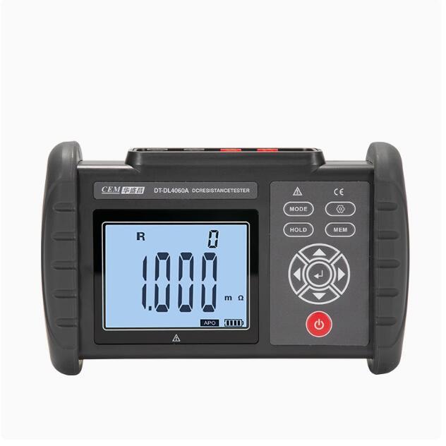 CEM华盛昌DT-DL4060A直流低电阻计DT-DL4060接触电阻微欧表