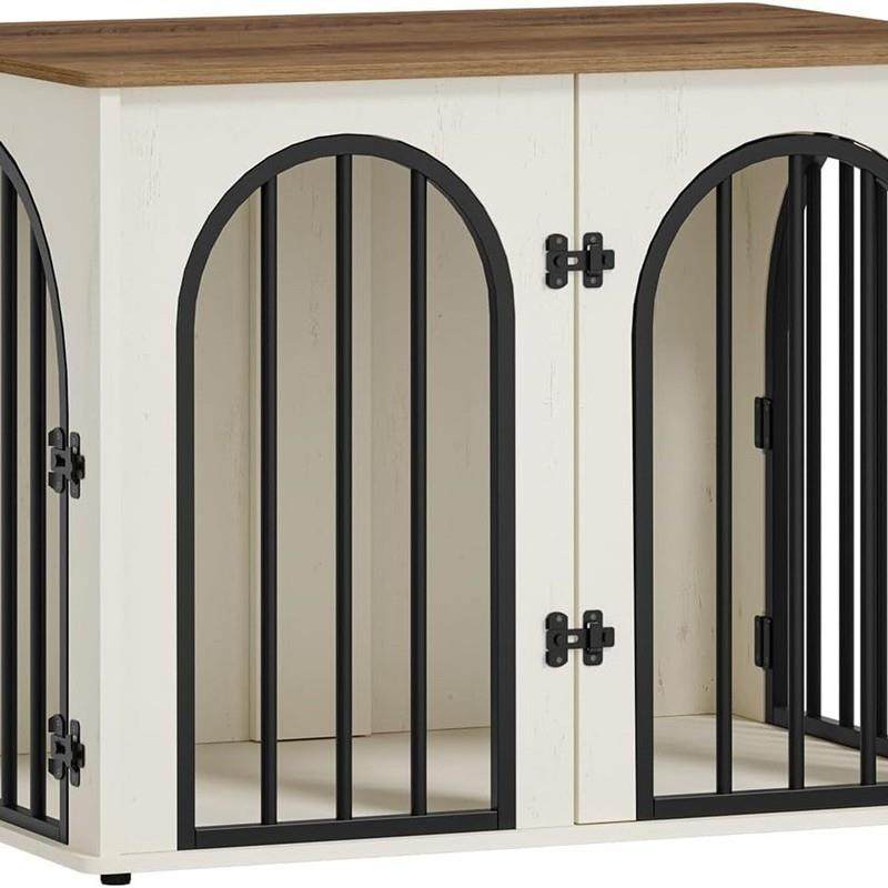 宠物笼子中型大型犬室内狗窝可关两只狗宠物别墅电视柜可置物