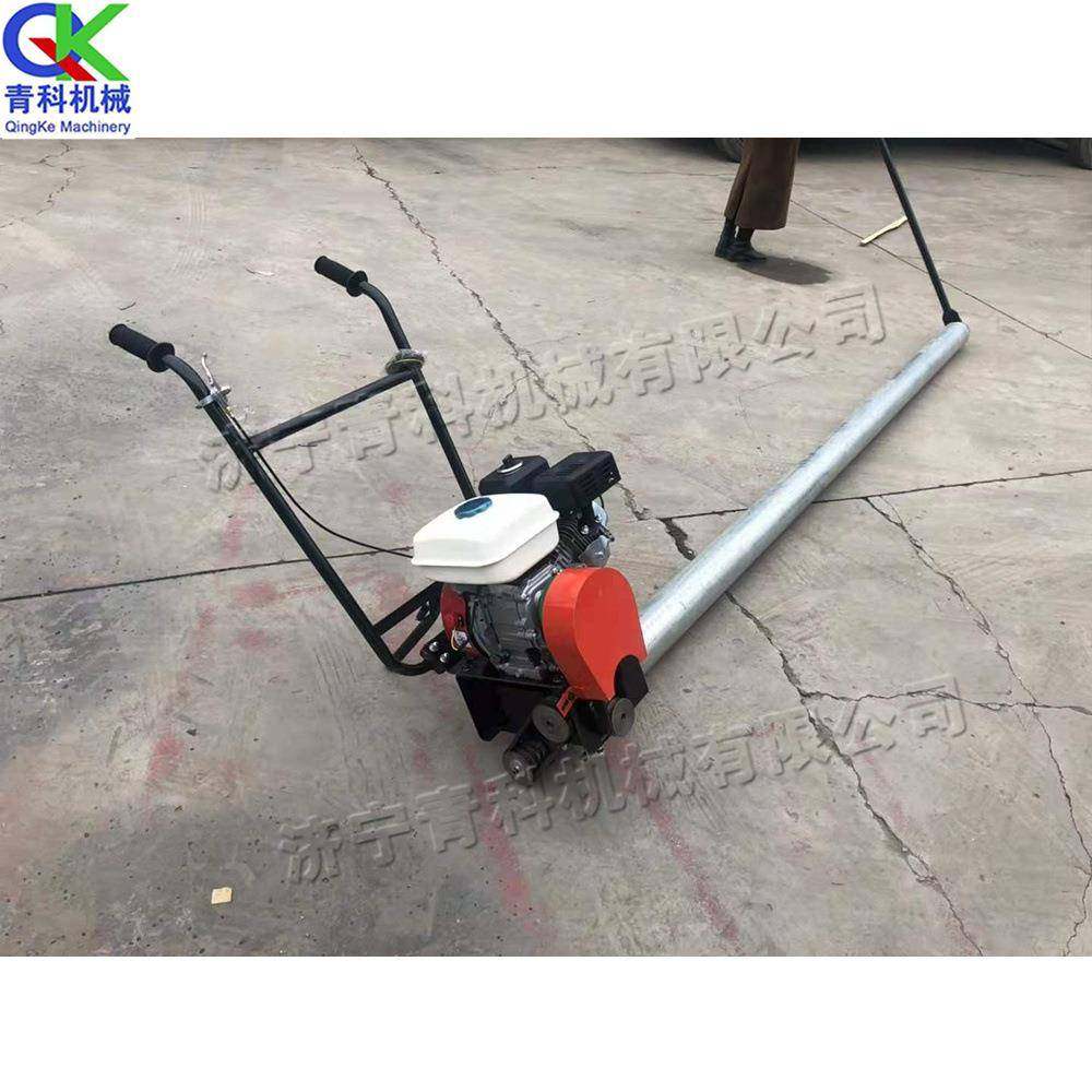 电动滚轴滚平机 道路施工混凝土摊铺机 滚筒式单轴路面整平机