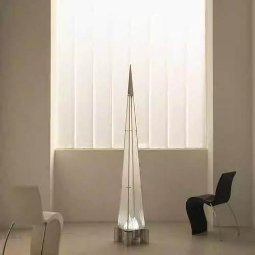 创意宝塔工业风落地灯现代卧室客厅氛围设计师金字塔工业风灯具