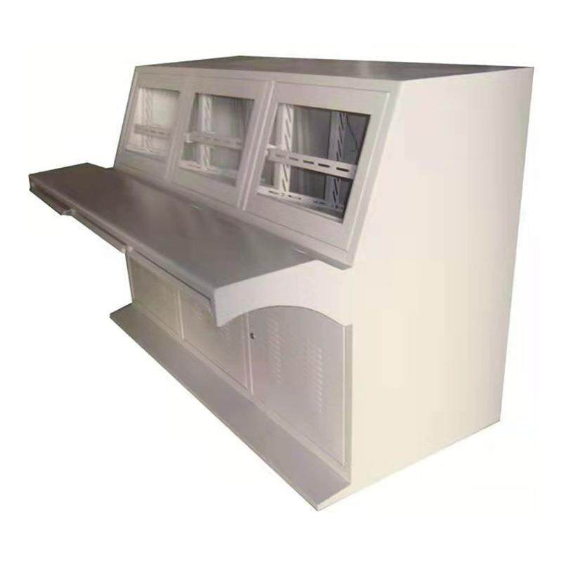 广东福建清远海南监控操作台厂家2联3联4联5联6联琴式监控台现货