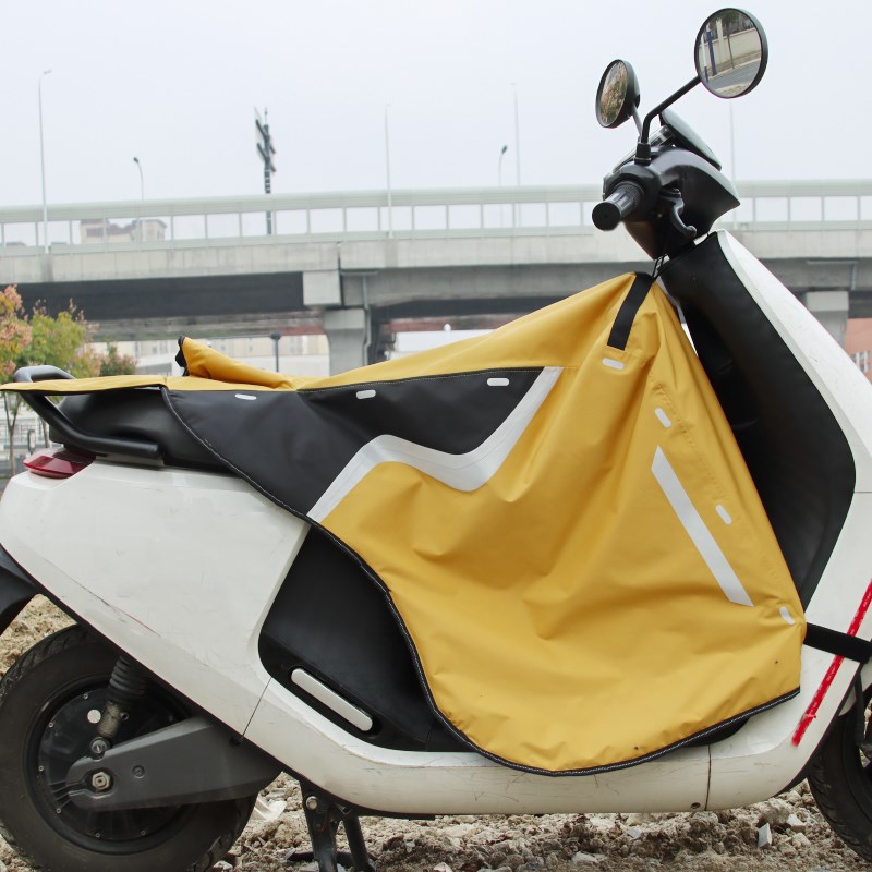 游点冬季电f动车踏板车防水保暖加厚挡风被