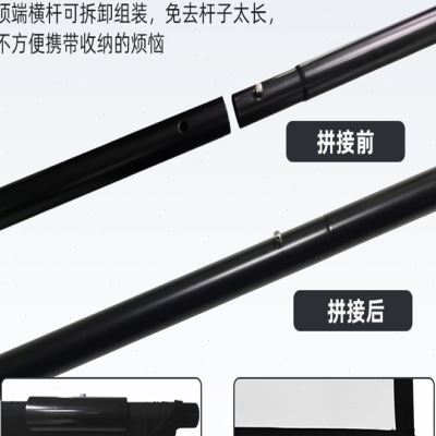 现货支架幕布落地家用办公移动便捷免打孔抗光壁Z挂幕布支架