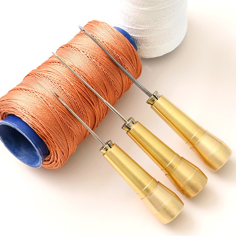 家用老式打孔工具锥子针手工修鞋纳鞋底P穿孔全刚钩针尖头