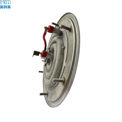 蚊香型电热管 各类蒸汽煲外径180mm发热盘 LFGB食品级认证发热盘