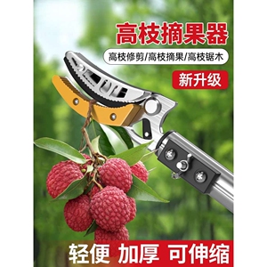 摘酸枣采摘水果荔枝芒果龙眼伸缩杆高空剪果树修剪高枝剪