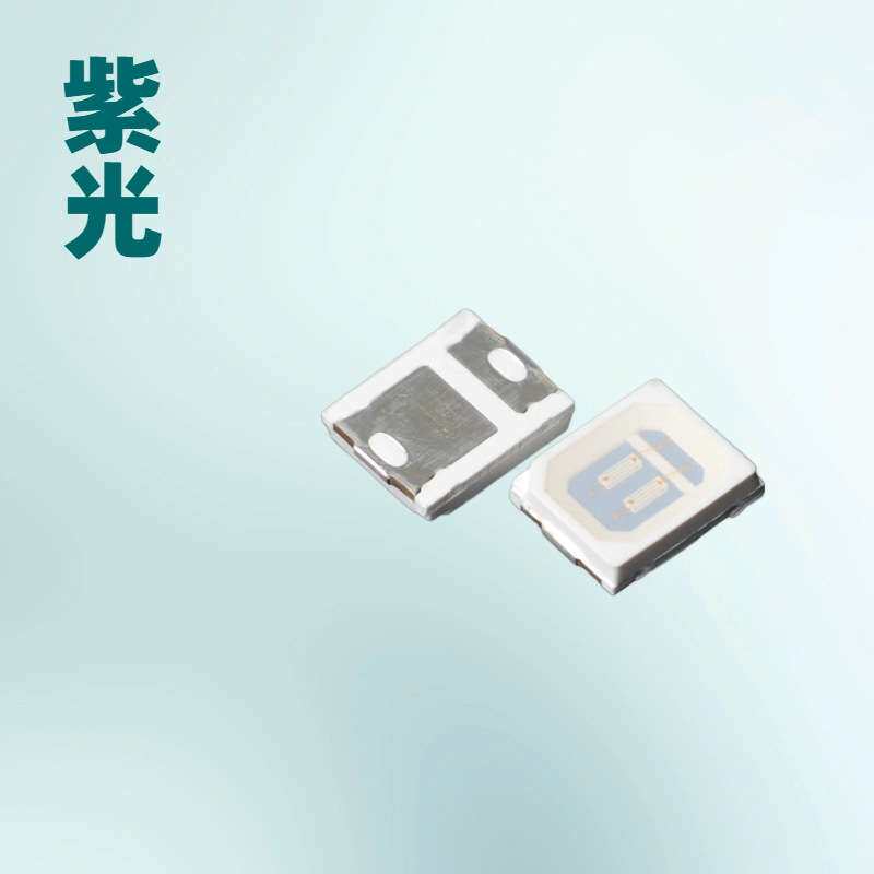 LED灯珠SMD2835紫光1W395nm鱼缸灯植物灯灯带UV灯紫光灯珠紫外线
