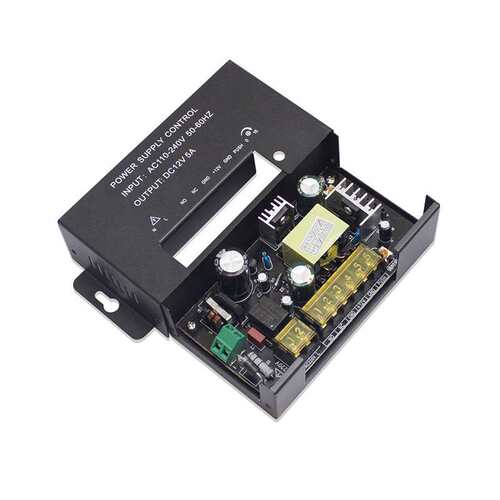 办公室门禁机电源 商场小区电插锁磁力锁电控锁DC12V5A电源