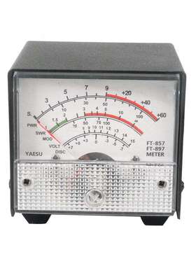 功率计ft-897金属外壳外部功率计驻波FT-857外接多功能扩展表