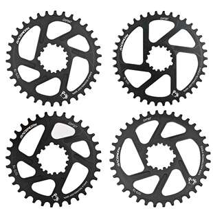 山地车单盘GXP直装式一体盘 正负齿圆盘 盘片32/34/36/38T 3/6mm