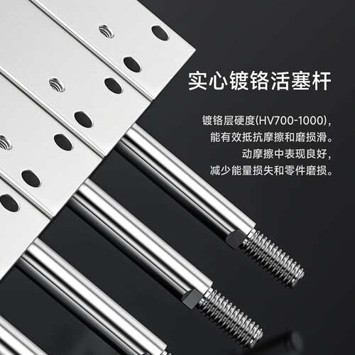 MD6X5X10X15X20X25X30X35X40X45X50-S小型多位置自由安装气缸