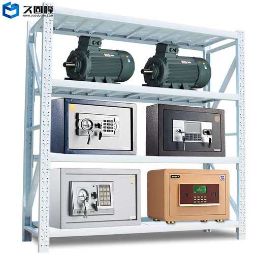 久固隆货架中型2*0.6*2m仓储库房车间储物架重型金属架加厚稳固