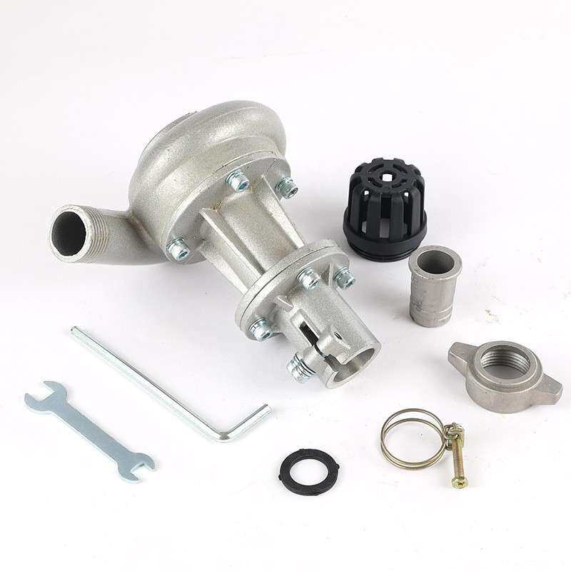 汽油割草机水泵头配件两冲四冲程1寸1.5寸割灌机打草机改抽水泵头