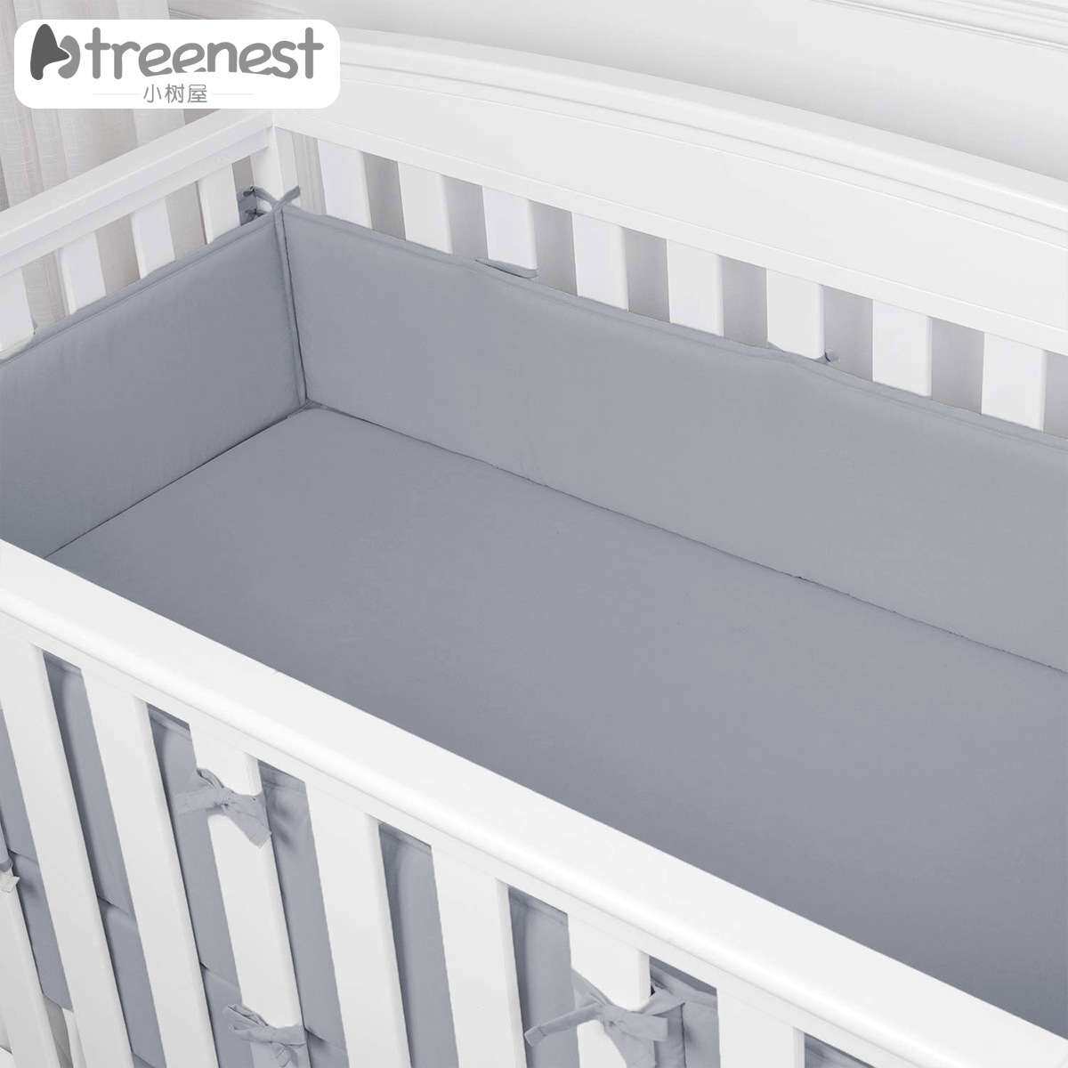 新款婴儿床围四件套 宝宝护栏床围 儿童床保护围栏跨境母婴用品
