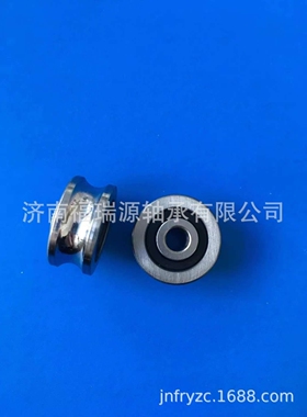 供应带槽轴承，U型槽轴承，LR50/5轴承，尺寸5X17X7，纺织机轴承