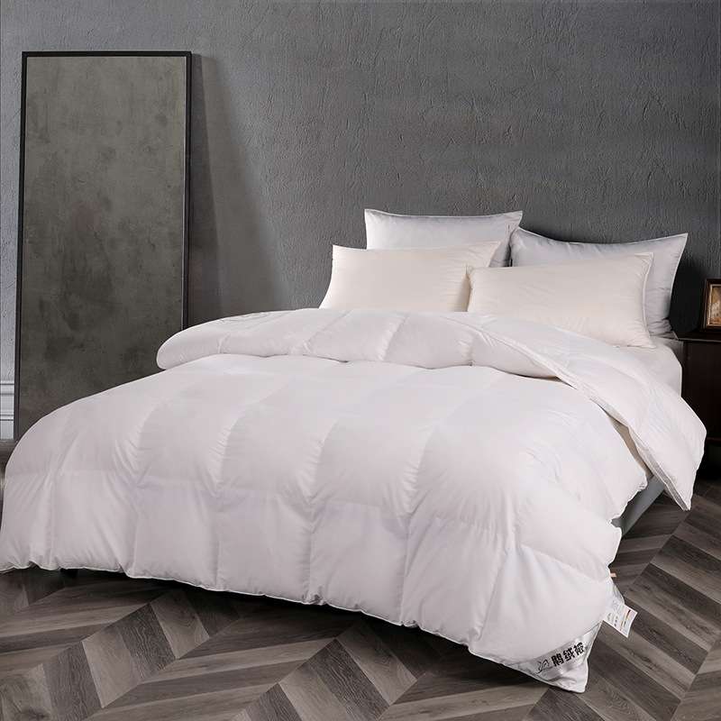 全棉95羽绒被 100支纯棉白鹅绒高档酒店类被子加厚保暖春秋冬被芯