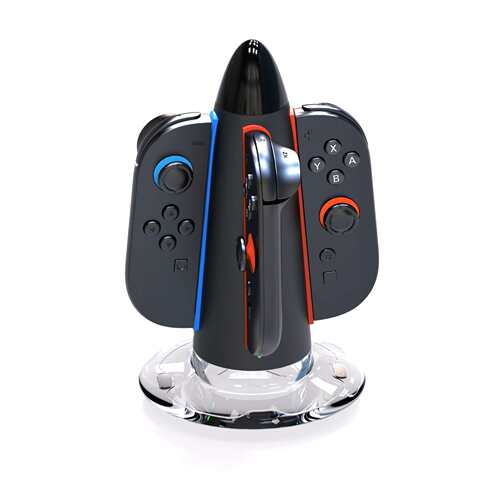Switch2左右手柄四合一充电座充NS2手柄圆形座充充电器DZ605