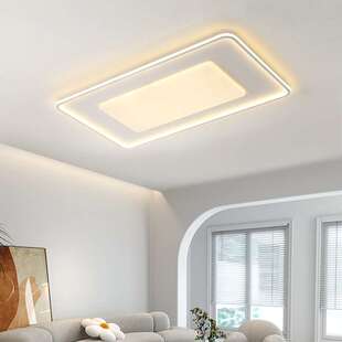 超博新款客厅灯现代简约大气2023创意极简奶油风卧室主灯吸顶灯具