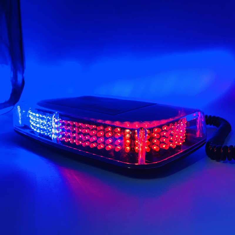 240led汽车爆闪灯 厂家车载警示强磁吸顶频闪超亮工程警报灯
