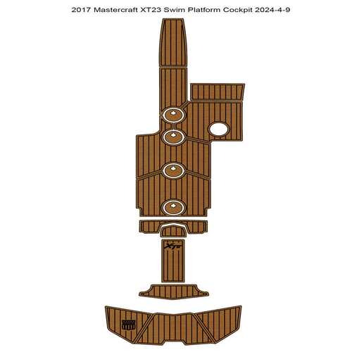 2017 Mastercraft XT23 游艇船舶EVA柚木地板 亚马逊eBay热销